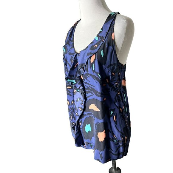 Eight Sixty Ruffle Tank Top Medium - Picture 4 of 6